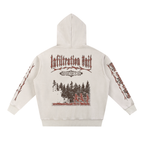 Snow Wash Fleece Oversize Hoodie