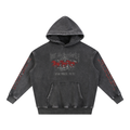 Snow Wash Fleece Oversize Hoodie