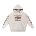 Snow Wash Fleece Oversize Hoodie