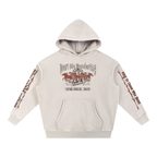 Snow Wash Fleece Oversize Hoodie
